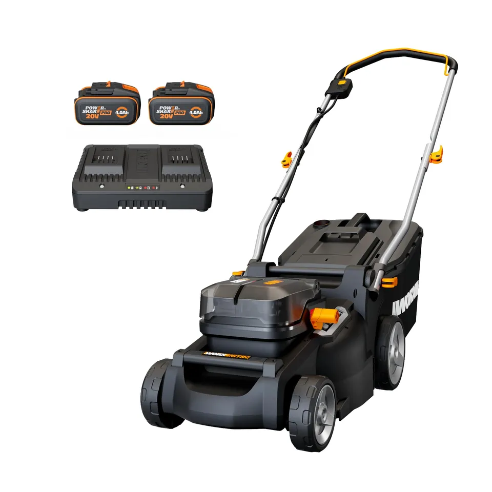 Worx WG737E tosaerba a batteria 40V 37cm taglio