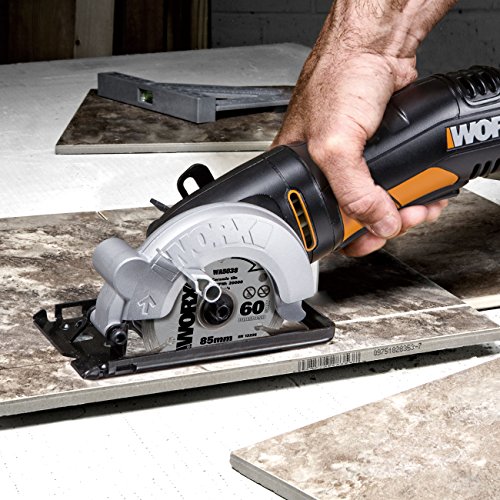 Worx WX423 sega circolare compatta 400W taglio 27 mm