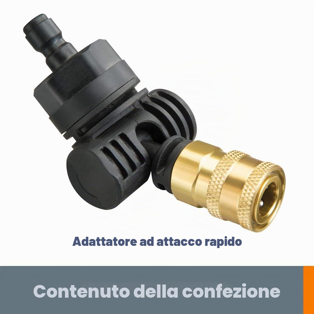 WORX WA4039 Ugello Girevole Hydroshot 180° Innesto Rapido